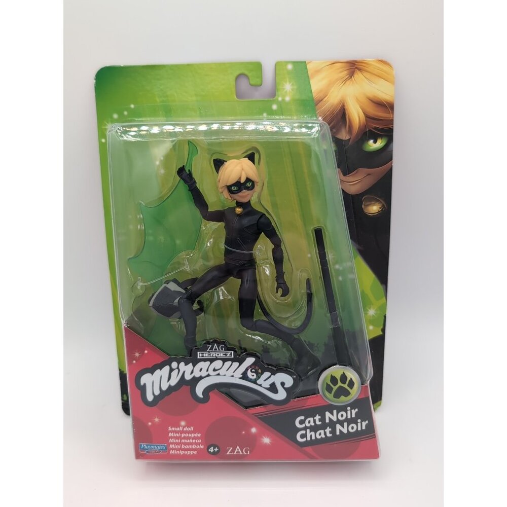 Miraculous Ladybug 5 Inch Cat Noir Battle Wings Gear Doll